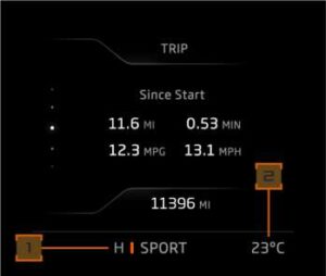 2021 McLaren GT Instruments and Warning Lights 17