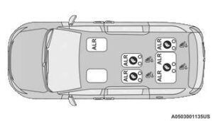2022 Chrysler Voyager Seat Belts (28)