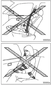 2022 Infiniti Q60 Coupe Seats and Seat Belt (18)