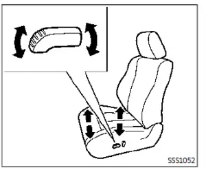 2022 Infiniti Q60 Coupe Seats and Seat Belt (3)