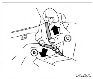 2022 Infiniti QX50 Seats and Seat Belt Setup Guide (25)