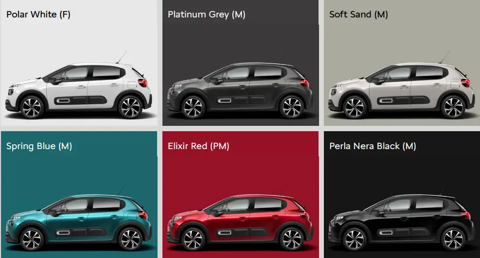 2023 CITROEN C3-Specs-Price-Features-Mileage and Review-color