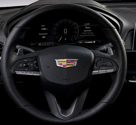 2023-Cadillac-CT-4-Specs-Price-Features-Mileage-and-Review-steering