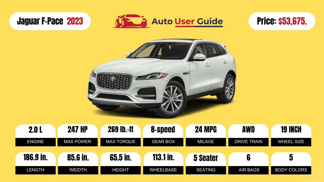 2023 Jaguar F Pace-Specs-Price-Features-Mileage and Review-FEATURED