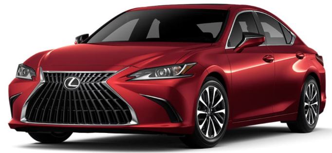 2023- 2024-Lexus-ES-Specs-Price-Features-Mileage-and-Review-Matador-Red-Mica