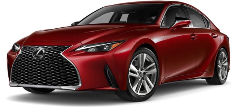 2023-2024-Lexus-IS-Specs-Price-Features-Mileage-and-Review-Matador Red Mica