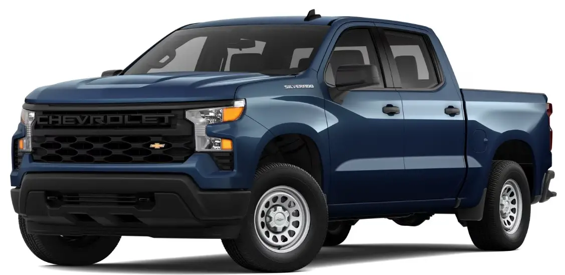 2024 Chevrolet Silverado 1500-Specs-Price-Features-Mileage and Review-lakeshore blue