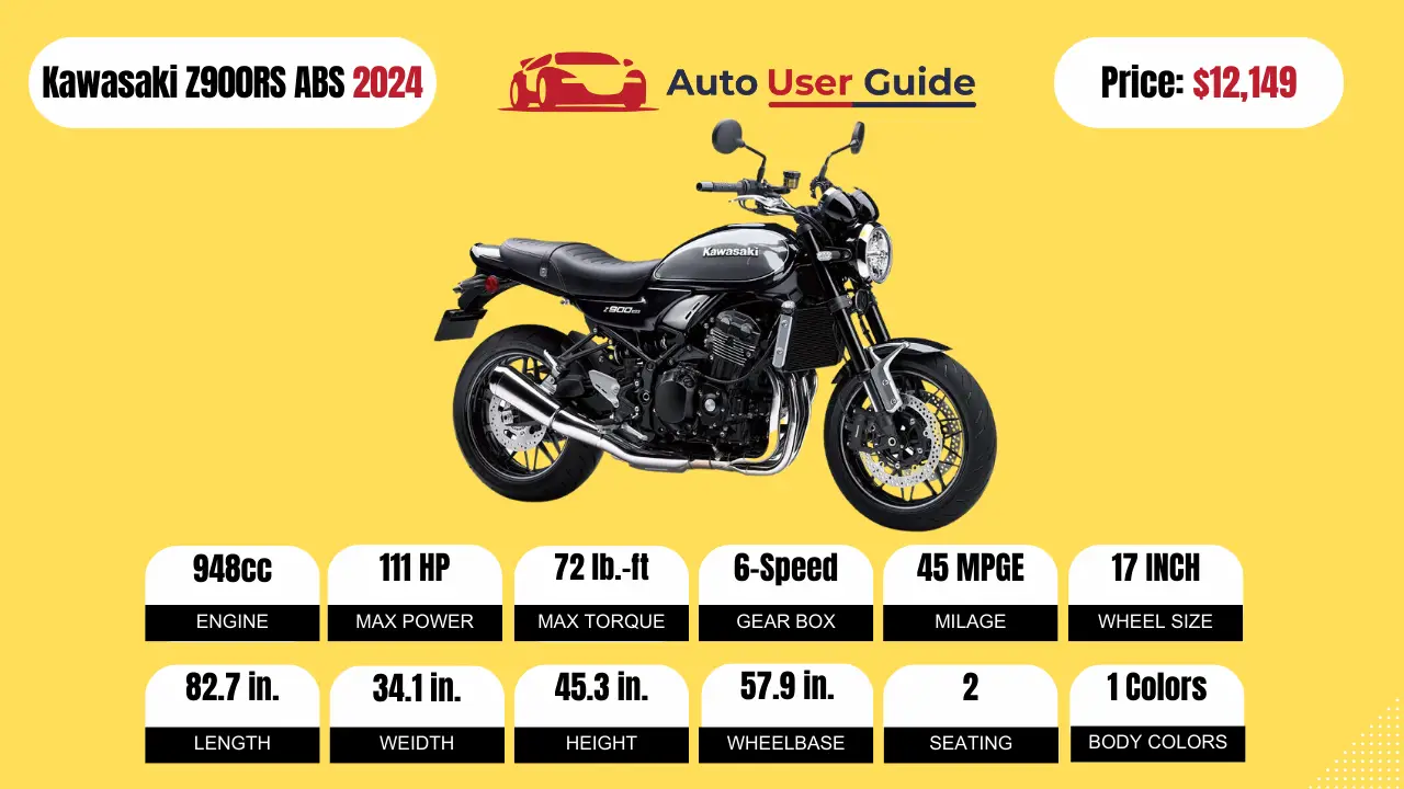 2024 Kawasaki Z900RS ABS Specs, Price, Mileage And Review Auto User Guide