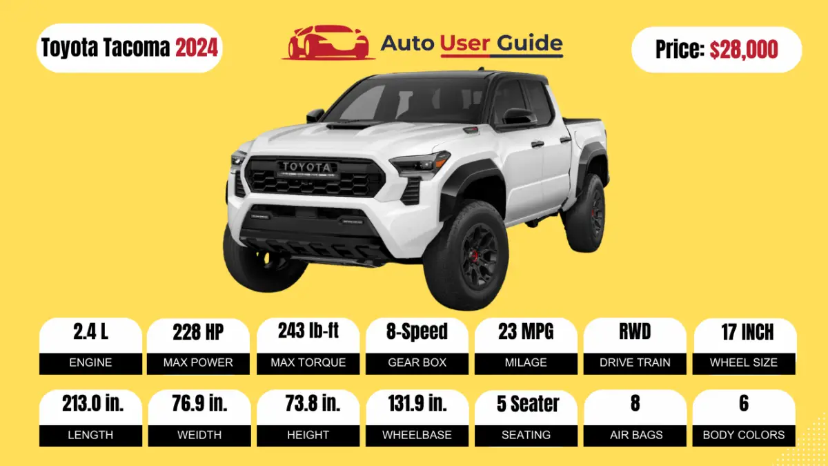 2024-ToyotaTacoma-Specs,-Price,-Features,-Mileage-and-Review-Featured