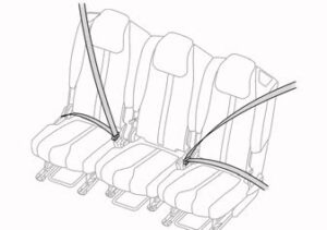 2021-2022 Peugeot 3008 Seat Belt  01