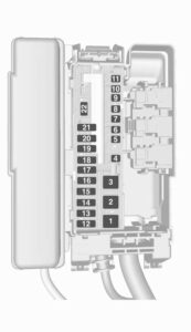 2021-2023 Opel Astra Fuses and Fuse Box (7)