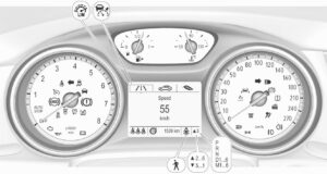2021-2023 Opel Astra Warning and Indicator Lights (1)