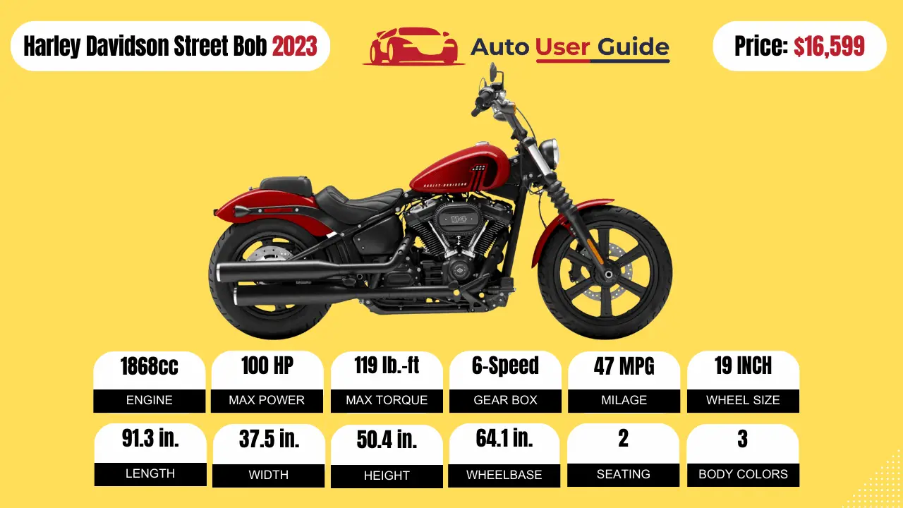 2023 Harley Davidson Street Bob-Specs-Price-Mileage And Review-product