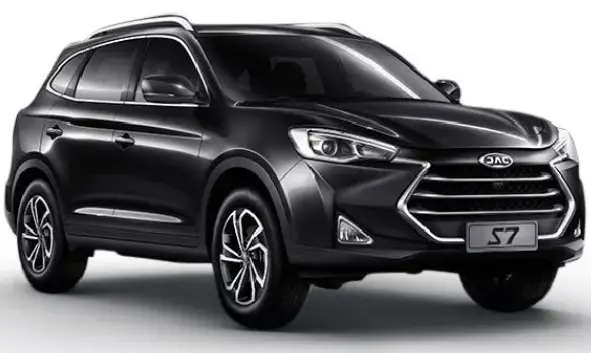 2023 JAC J7-Specs-Price-Features-Mileage and Review-BLACK