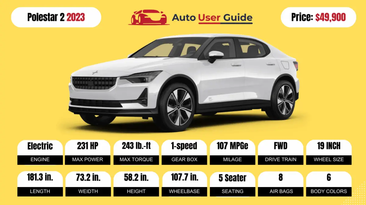 2023 Polestar 2-Spece-Price-Features-Mileage and Review-featured