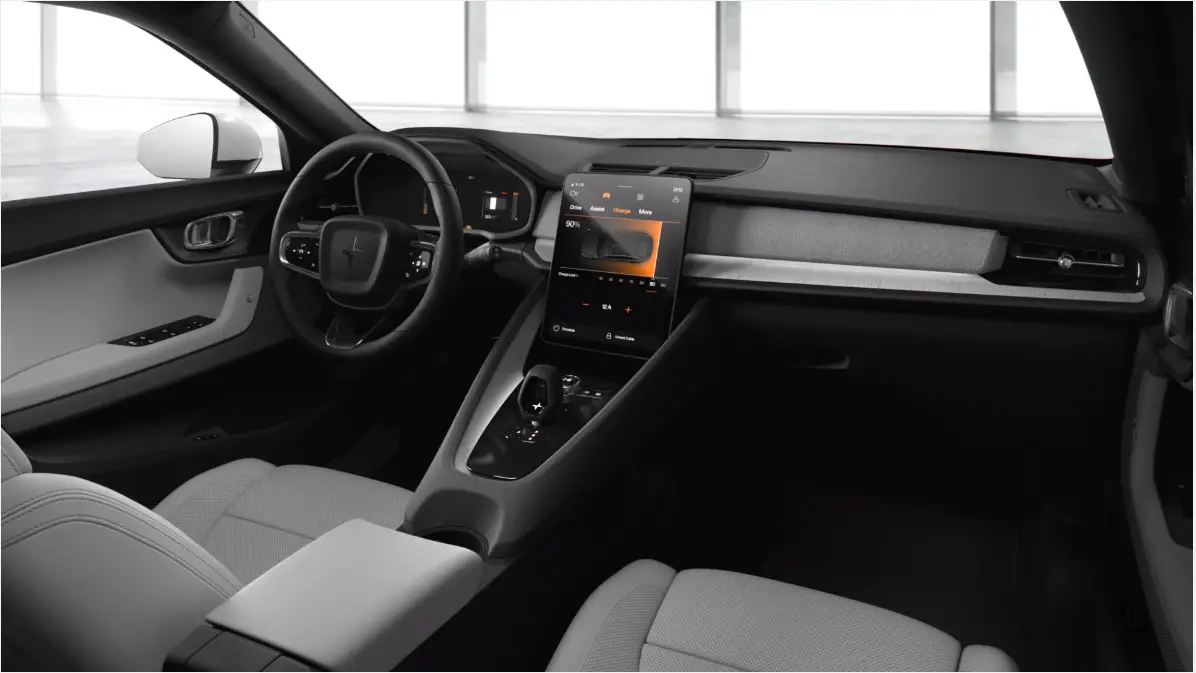 2023 Polestar 2-Specs-Price-Features-Mileage and Review-interior