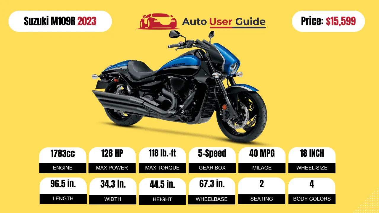 2023 Suzuki Boulevard M109R Specs Price Mileage And Review