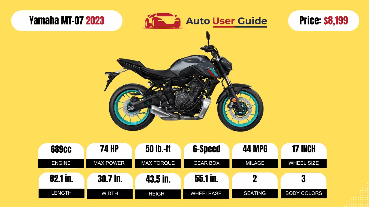 2023 Yamaha MT-07-Specs-Price-Mileage And Review-FEATURED