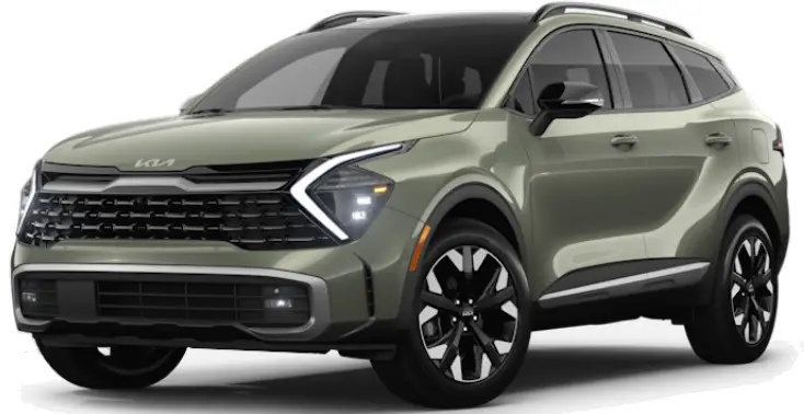 2023 kia Sportage Plug-in Hybrid-Specs-Price-Features-Mileage and Review-Jungle Green