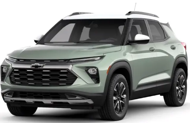 2024 Chevrolet Trailblazer-Specs-Price-Features-Mileage and Review-CACTI GREEN-SUMMIT WHITE