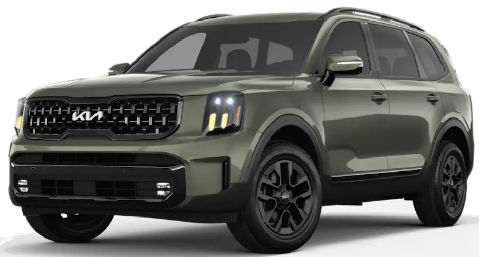 2024 KIA Telluride-Specs-Price-Features-Mileage and Review-Jungle Green