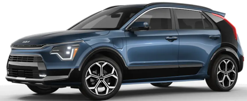 2024 kia Niro PLUG-IN-Hybrid-Specs-Price-Features-Mileage and Review-Mineral Blue w-Black Aeroblade