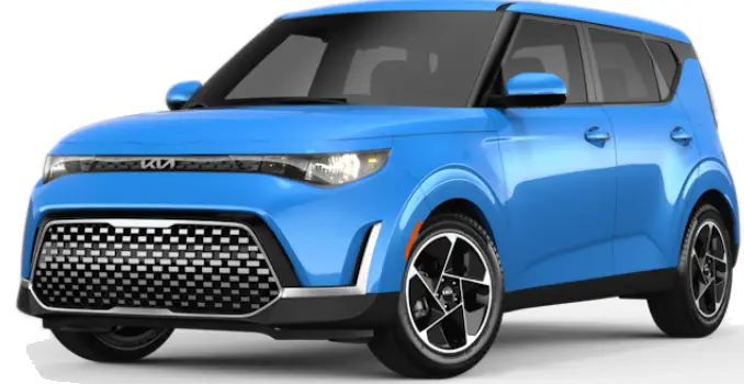2024 kia Soul-Spec-Price-Features-Mileage and Review-surf Blue