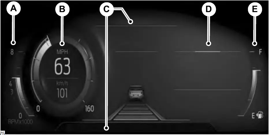 2022 FORD Explorer-Instrument Cluster-fig 2