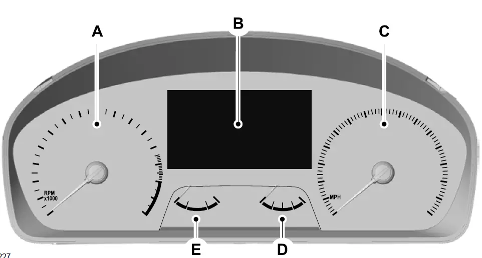 2022 FORD Explorer-Instrument Cluster-fig 3