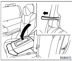 2023 Mitsubishi Outlander PHEV-Seats and Seat Belt Setup-fig 13