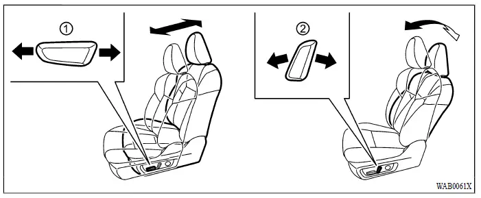 2023 Mitsubishi Outlander PHEV-Seats and Seat Belt Setup-fig 5