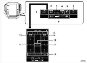 2024 Subaru Impreza Climate Control panel How To Use (4)