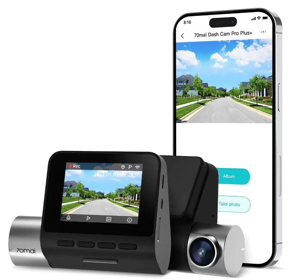 70mai-True-2.7K-1944P-Ultra-Full-HD-with-Optional-Rear-Dash-Cam-A500S-Product