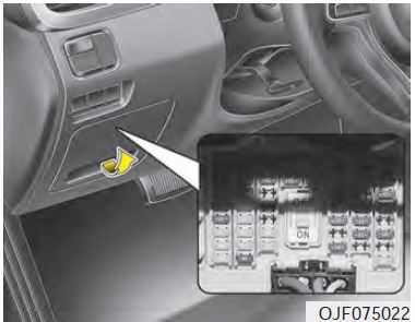 Kia-Optima-Phev-2020-Fuses-and-Fuse-Box-How-To-Replace-fig-2