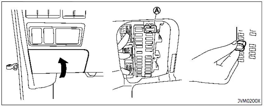 2019-Infiniti-QX80-Fuses-and-Fuse-Box-How-to-change-fuse-fig-3