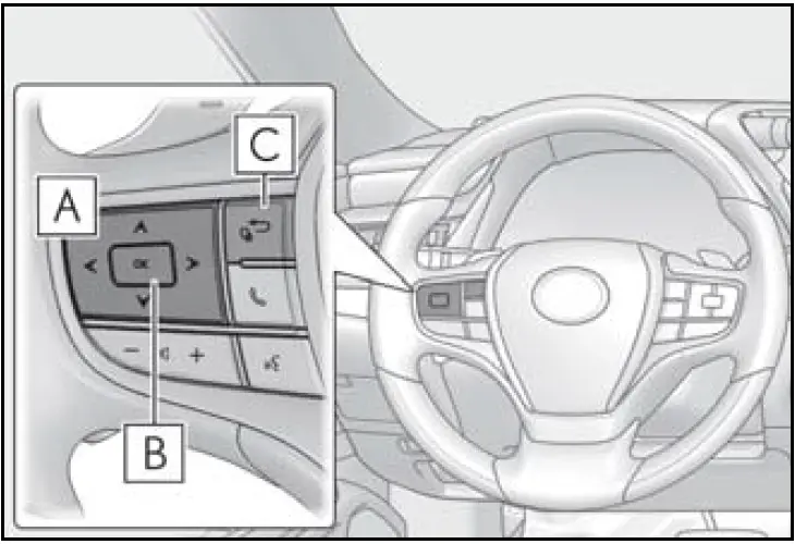 2019 Lexus ES300H-Multi-information Displays-fig 3