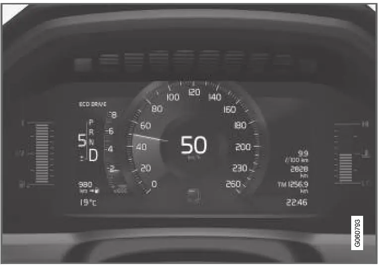 2019-Volvo-XC60-Instrument-panel-FIG-2