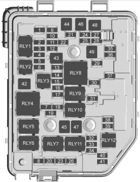 2021 Chevrolet Spark-Fuses and Fuse Box-fig 3