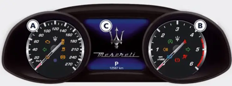 2020 Maserati Levante-Display Instrument Cluster-fig 3