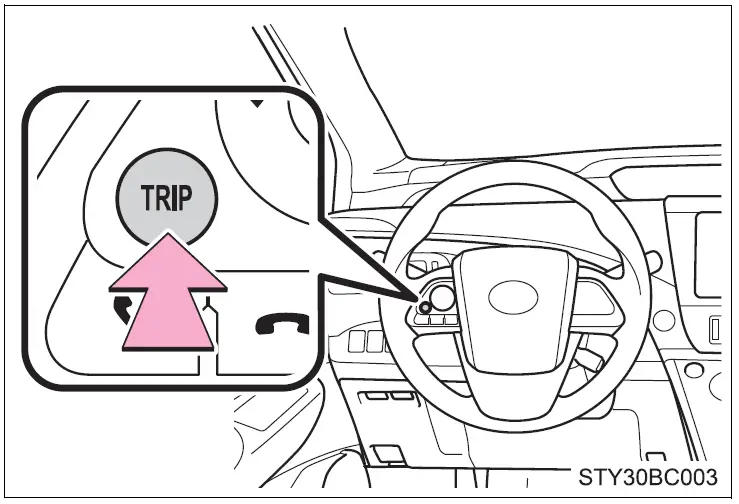 Instrument Cluster Guide-2019 Toyota Mirai-Warning Lights Meanings-fig 51