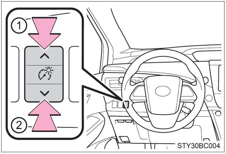 2020-Toyota-Mirai-Display-Instrument-Cluster-How-to-use-fig- (4)