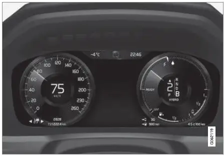 2020-Volvo-V60-T8-Instrument-Panel-Dashboard-How-to-use-fig-1