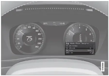 2020-Volvo-V60-T8-Instrument-Panel-Dashboard-How-to-use-fig-4