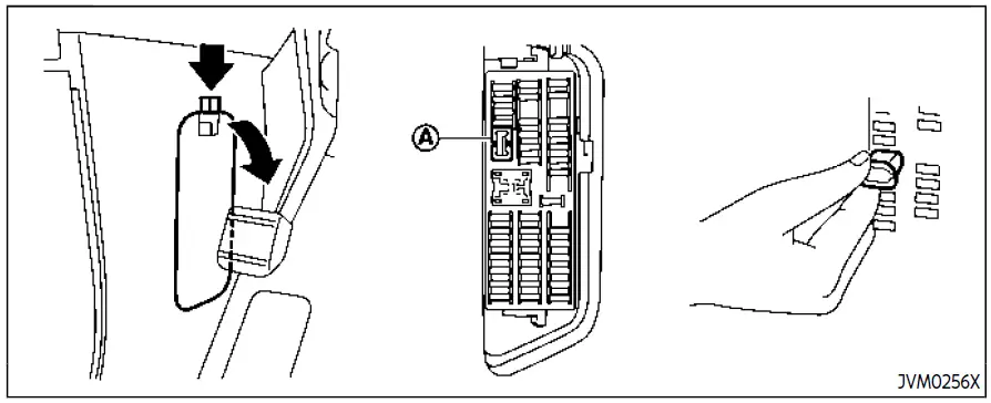 2021-Infiniti-Q50-Fuses-and-Fuse-Box-How-to-change-fuse-fig-3