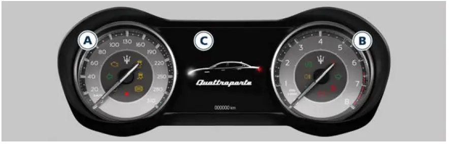 2021 Maserati Quattroporte-Instrument Cluster-fig 2