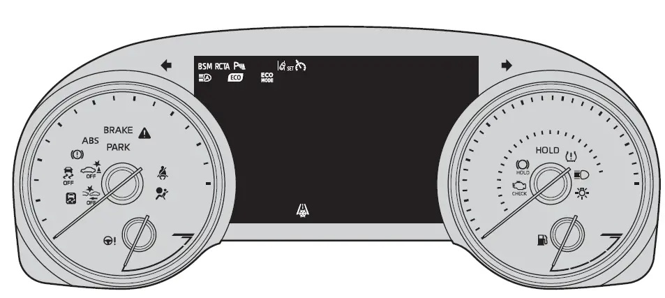 2021 Toyota Avalon-Instrument Cluster Dashboard-fig 1
