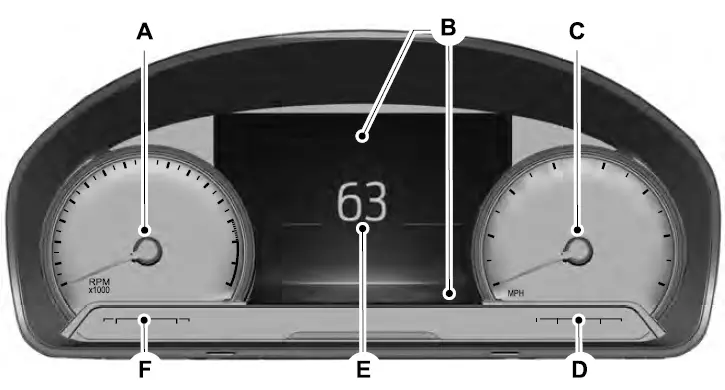 2022-FORD-Maverick-Display-Instrument-Cluster-How-to-use-fig2
