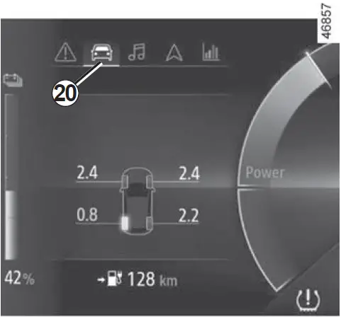 2021 Renault Zoe-Displays and Indicators-fig 5