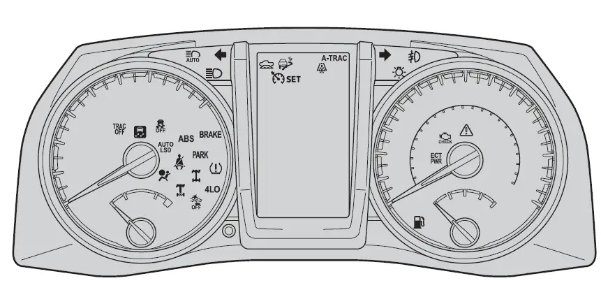 2023 Toyota Tacoma Instrument Cluster Dashboard | How to use - Auto ...