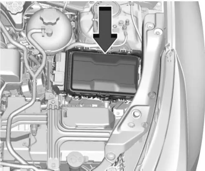 2020 Cadillac XT4-Replacing Fuses-Fuse Diagram-fig 1
